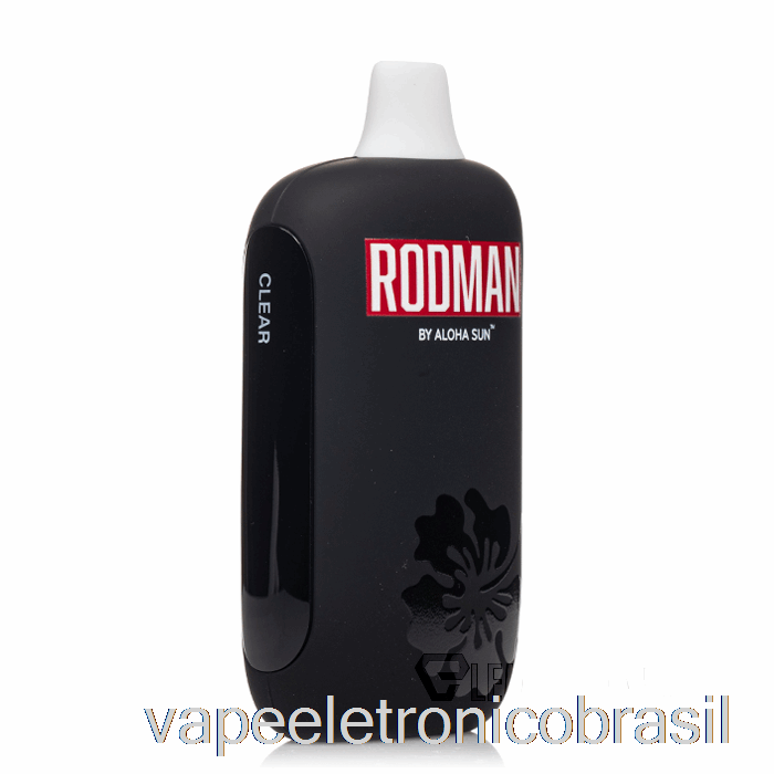 Vape Recarregável Rodman 9100 Descartável Transparente